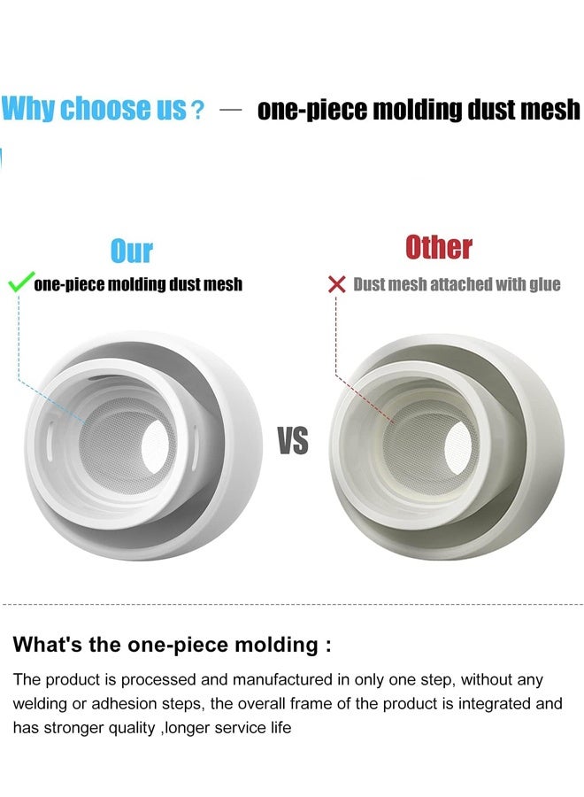 [3 Pairs]Replacement Ear Tips for Airpods Pro and Airpods Pro 2nd Generation Silicone Ear Tips with Noise Reduction Hole 3 Pairs S M L Sizes Included 6 Slot Cardboard Storage Box - Image 5